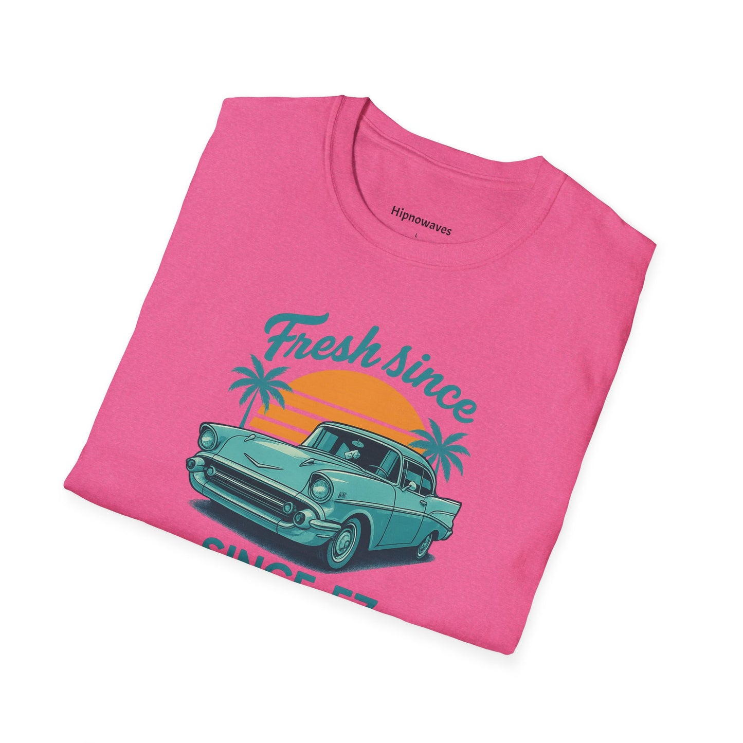 Fresh 57 Chevy Unisex Softstyle T-Shirt