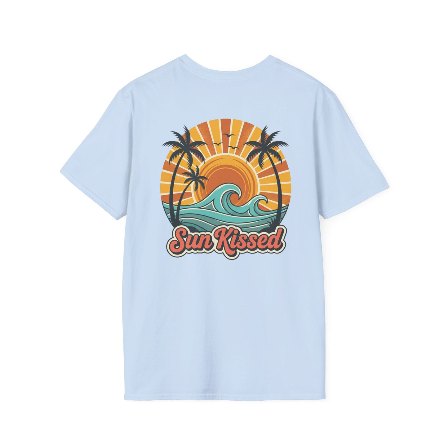Sun Kissed T-Shirt — Nautical 'NC' Chest Logo