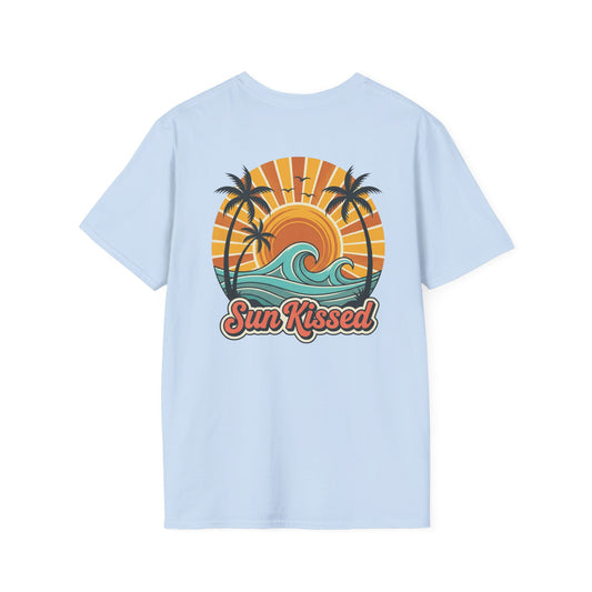 Sun Kissed T-Shirt — Nautical 'NC' Chest Logo