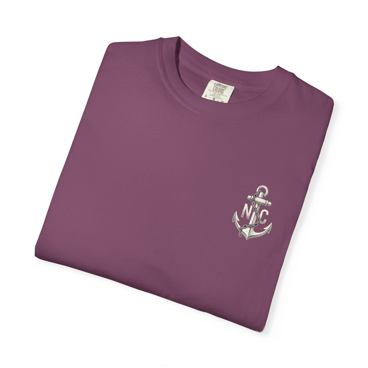 Carolina Golden Hour Anchor T-Shirt — Beach Sunset Graphic Tee