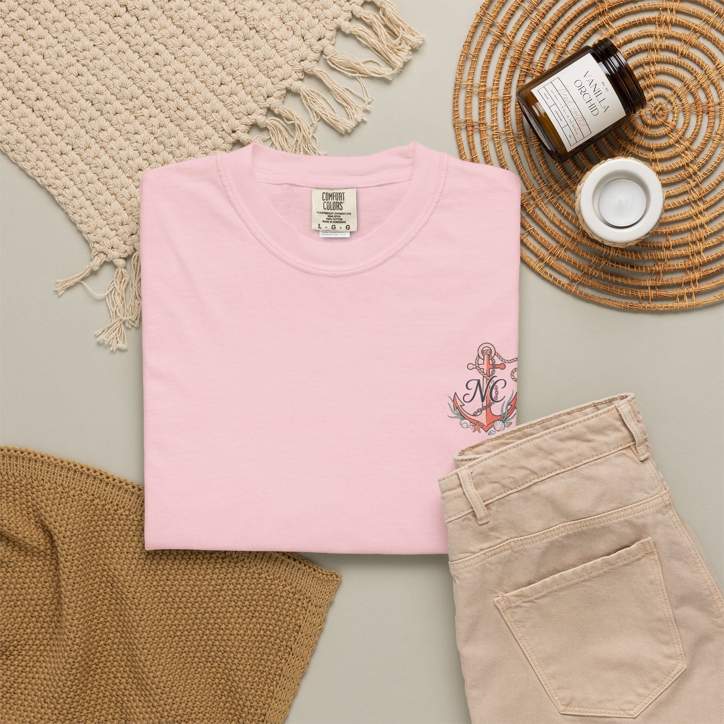 Cat Surfer & Sunshine | Coastal Graphic Tee