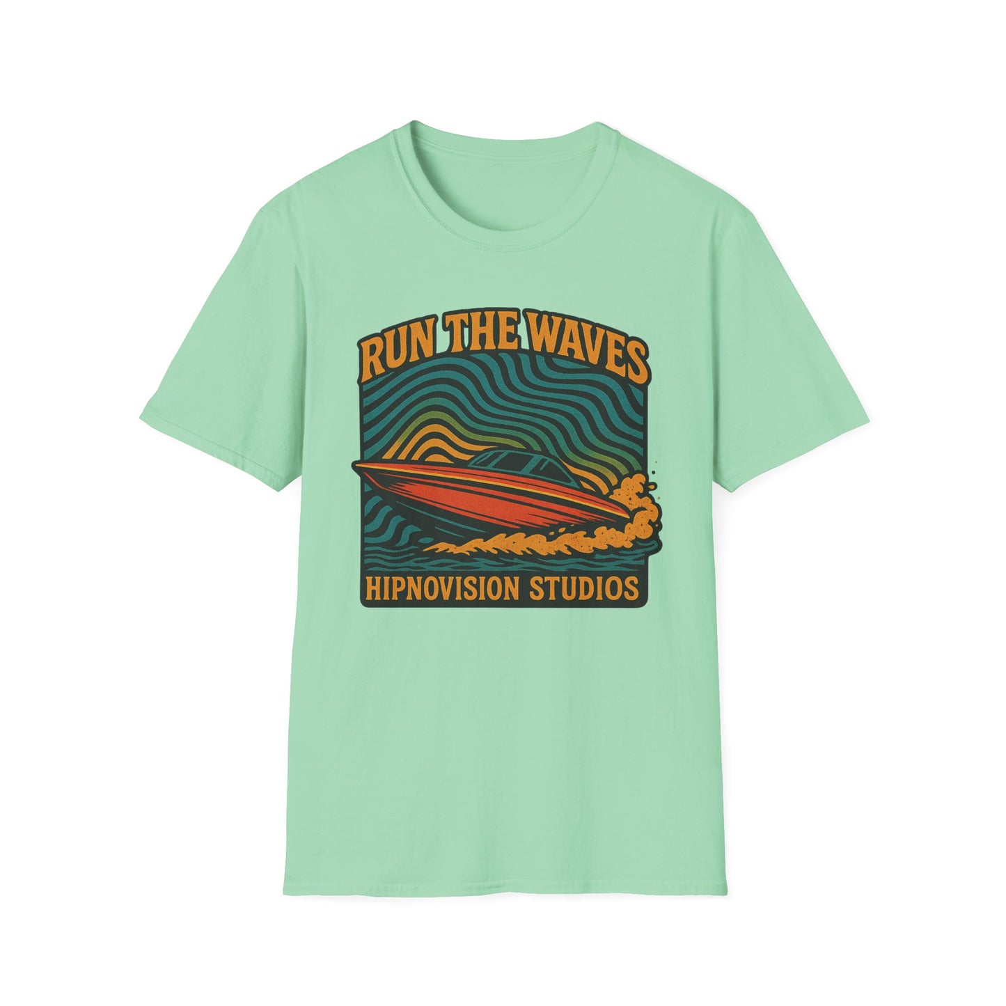 Wave Runner Unisex Softstyle T-Shirt