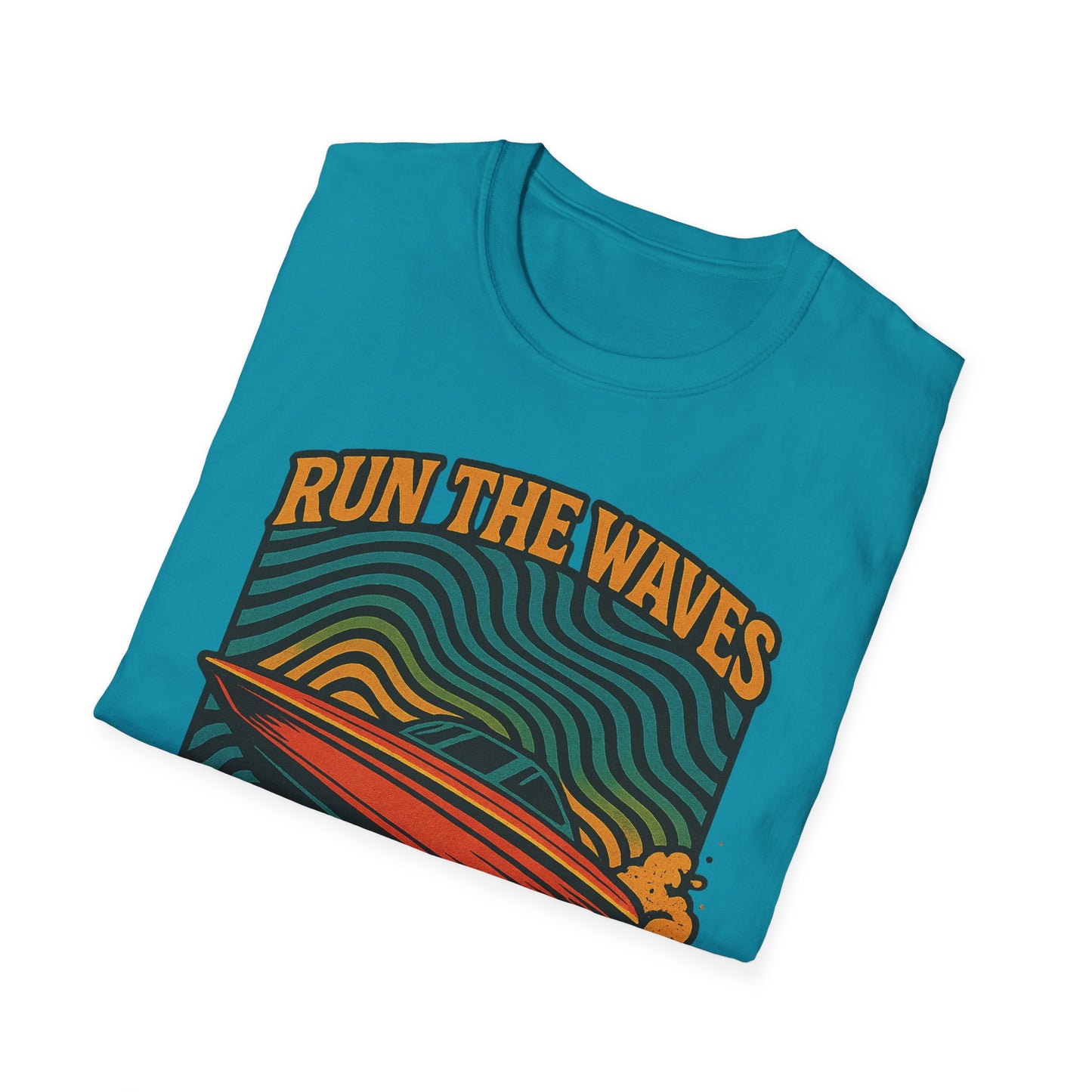 Wave Runner Unisex Softstyle T-Shirt