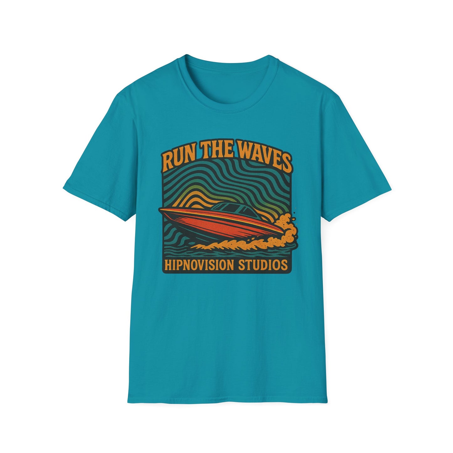 Wave Runner Unisex Softstyle T-Shirt