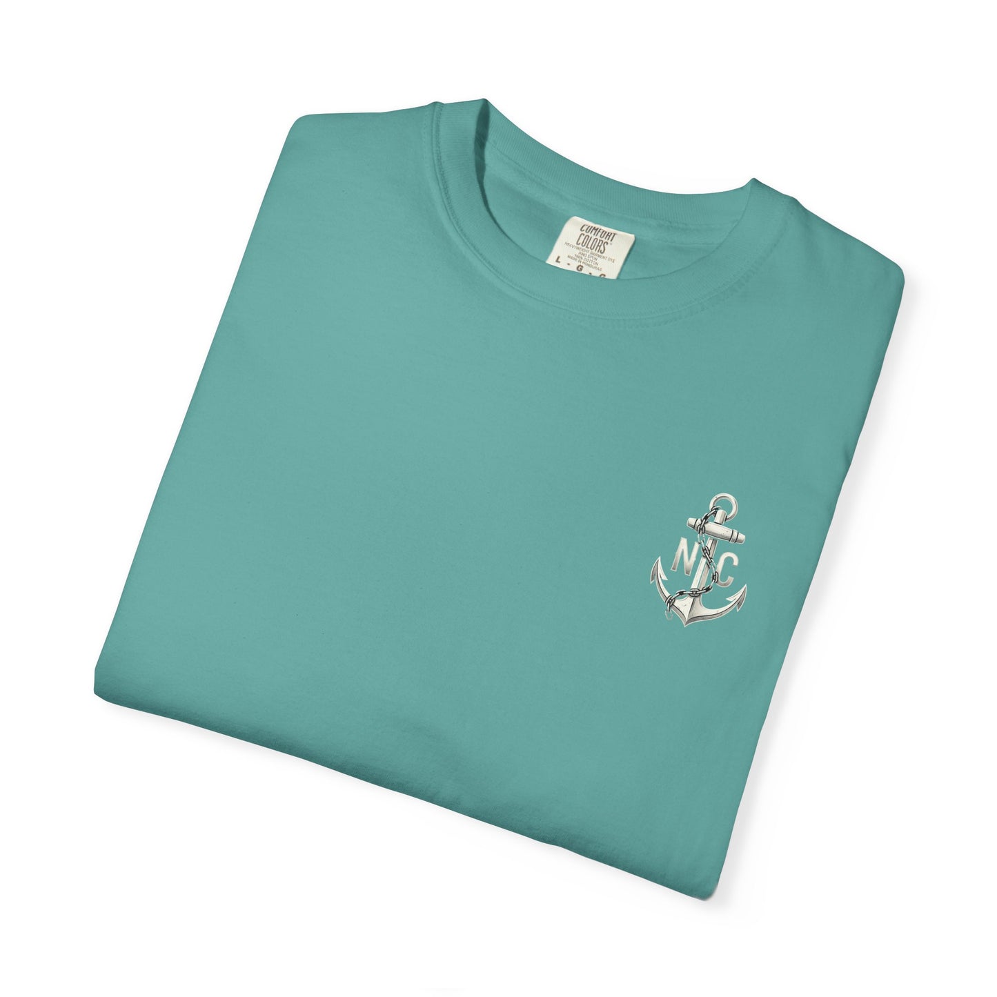 Surfboard Sunset Garment-Dyed T-Shirt — Coastal Surf Graphic Tee