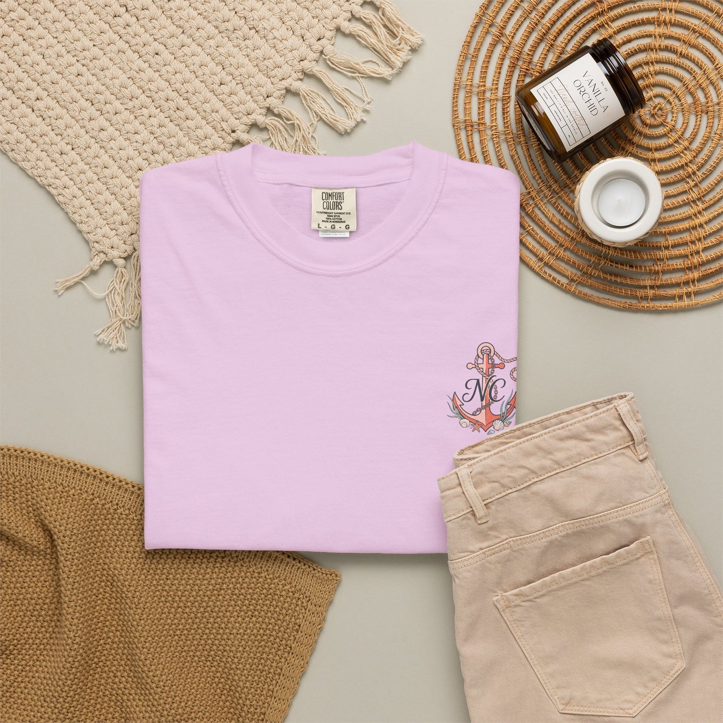 Cat Surfer & Sunshine | Coastal Graphic Tee