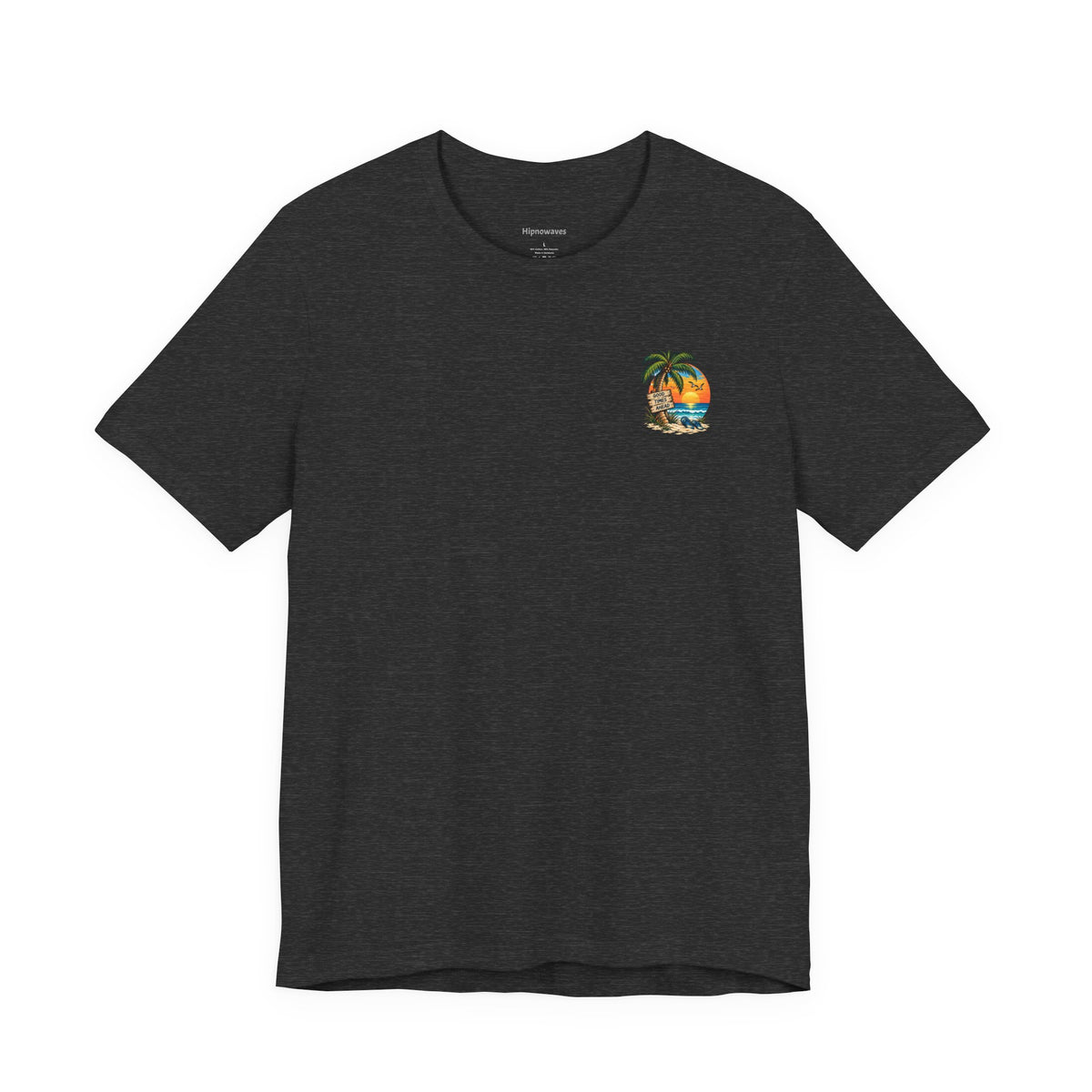 Beach Sunset T‑Shirt — Relaxing Surf & Palm Graphic Tee