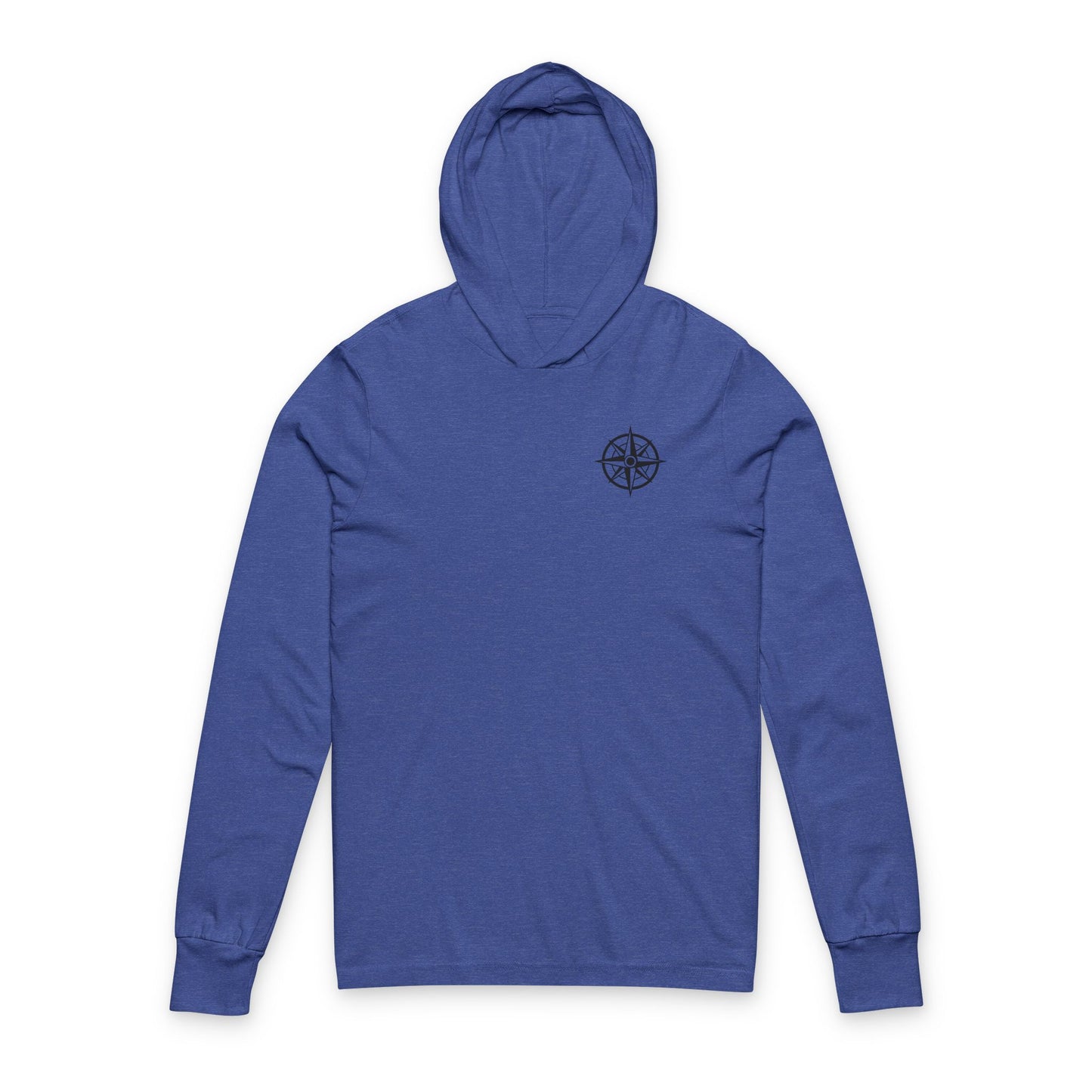 Hooded Long Sleeve Tee — 'Catch the Feeling HipnoWaves' Vintage Surf Graphic