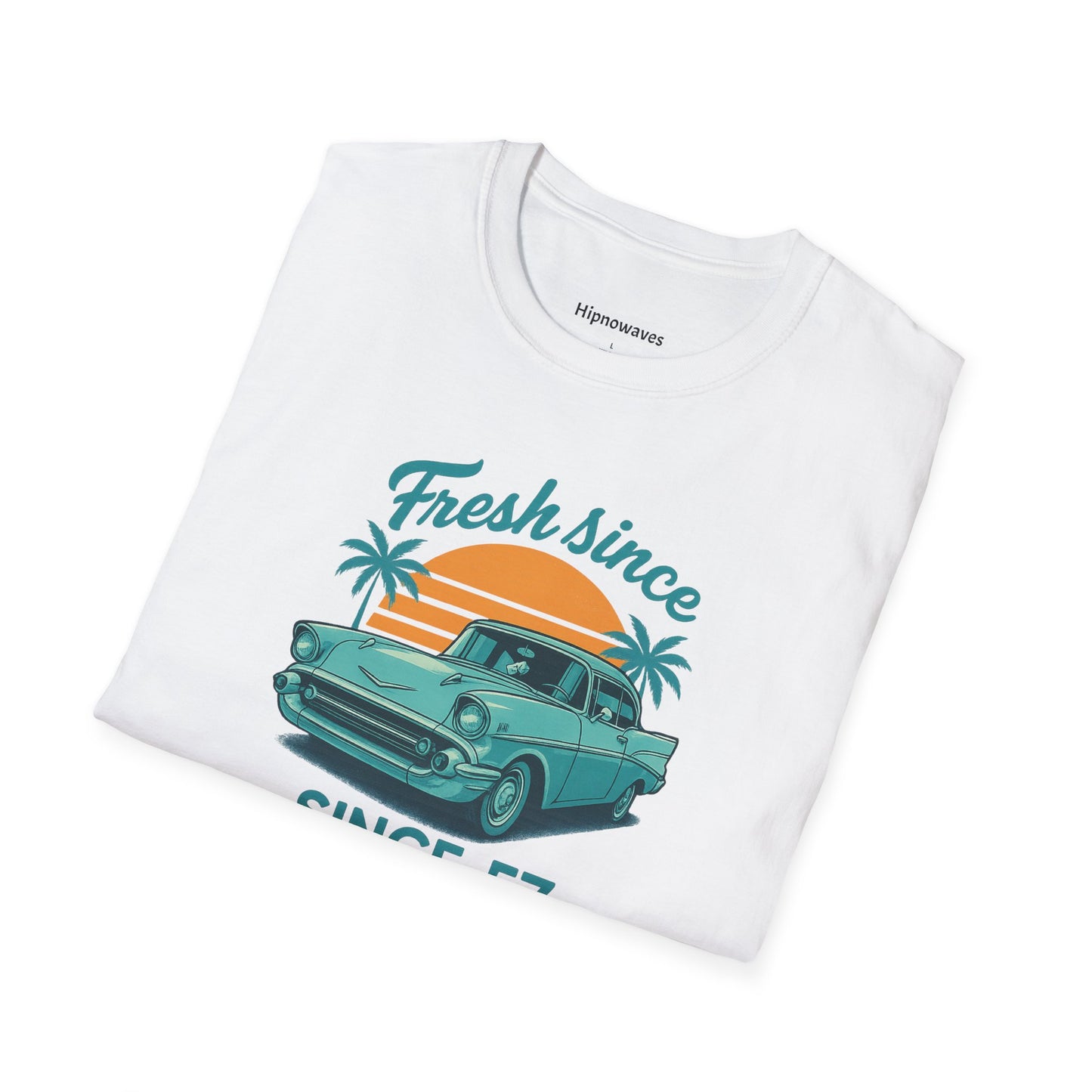 Fresh 57 Chevy Unisex Softstyle T-Shirt
