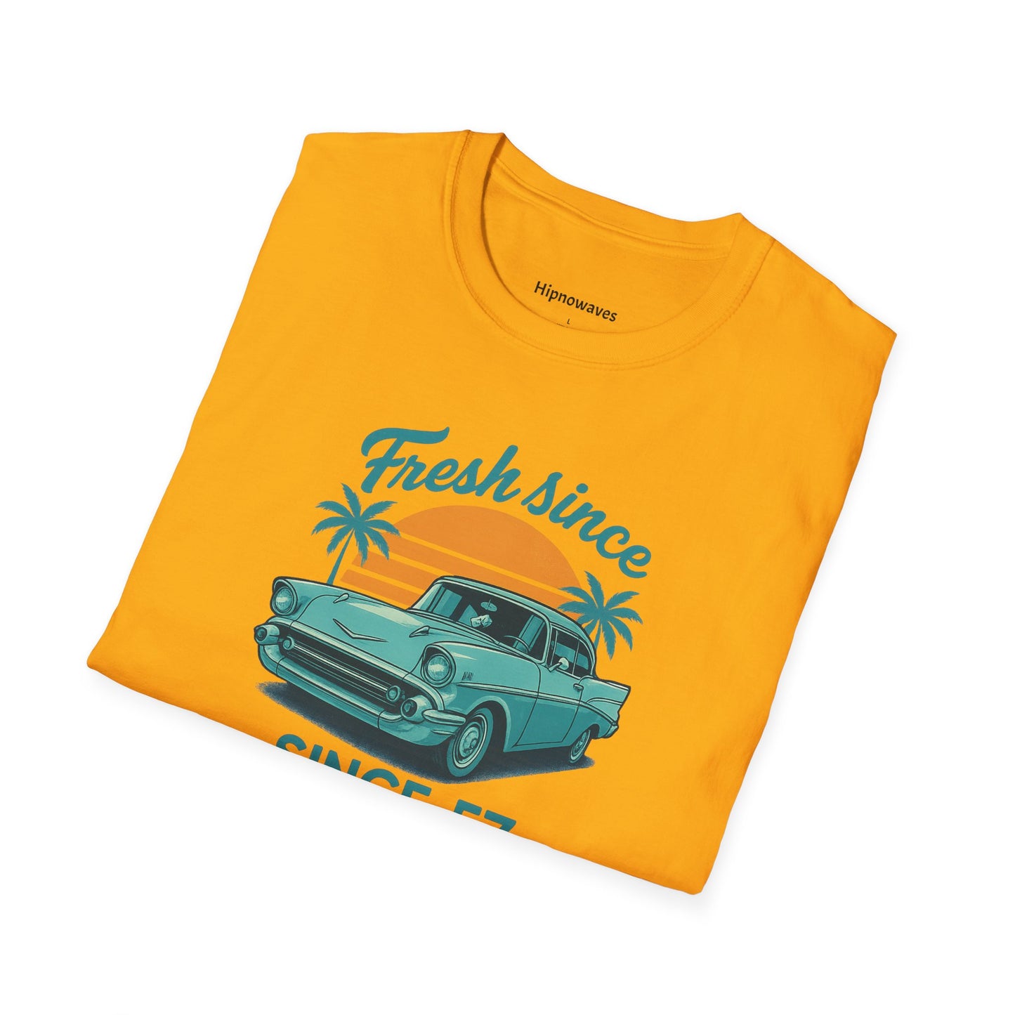 Fresh 57 Chevy Unisex Softstyle T-Shirt