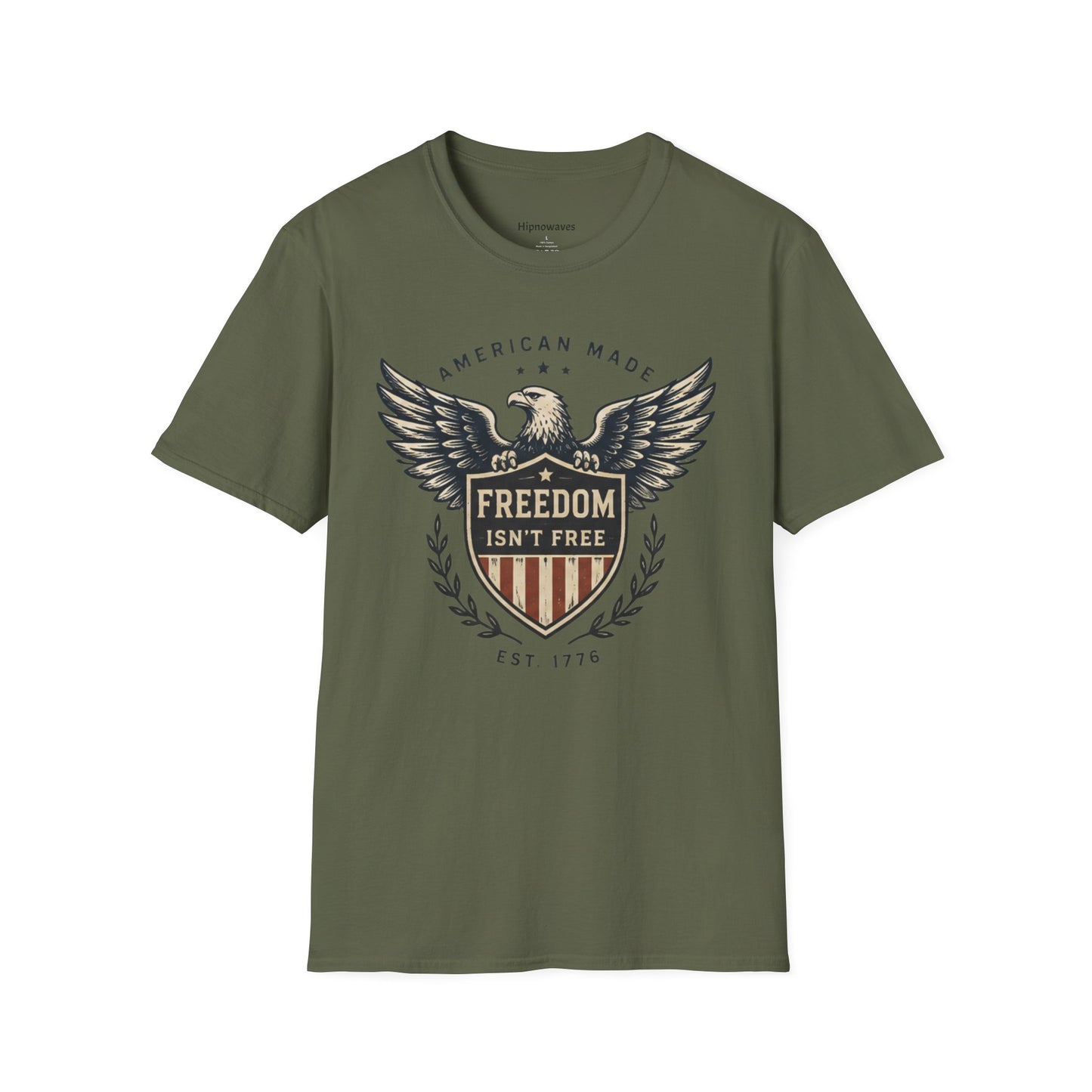 Freedom Isn't Free Eagle T-Shirt — Patriotic Eagle Graphic Tee