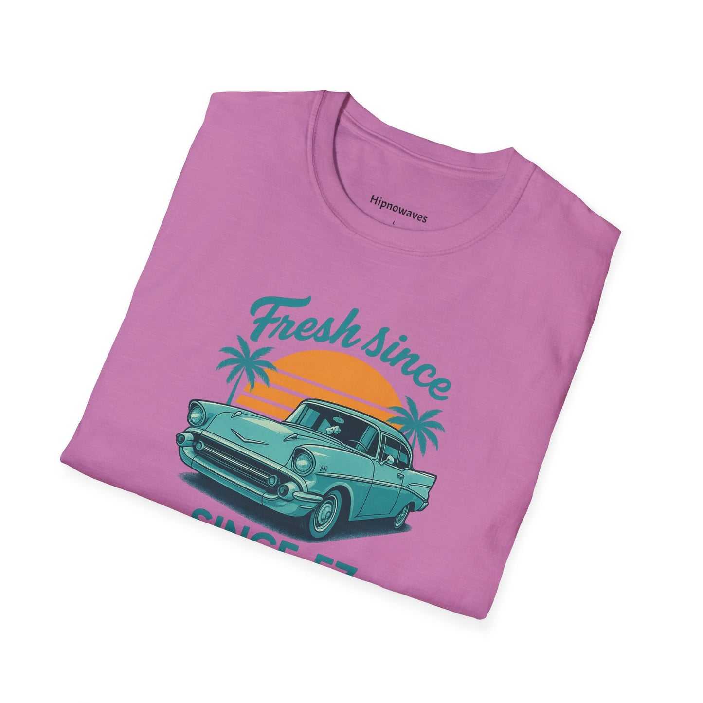 Fresh 57 Chevy Unisex Softstyle T-Shirt