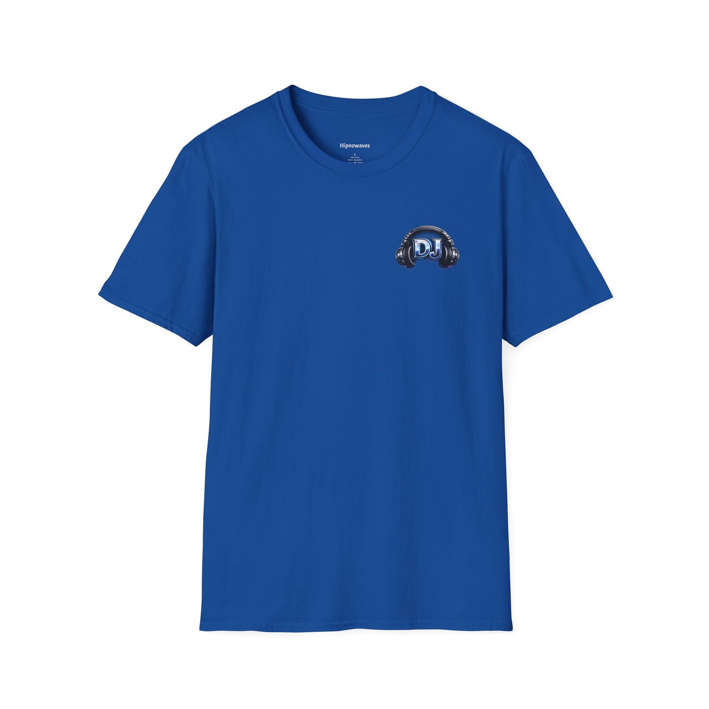 DJ Headphones Logo T‑Shirt — Minimal Electronic Music Tee
