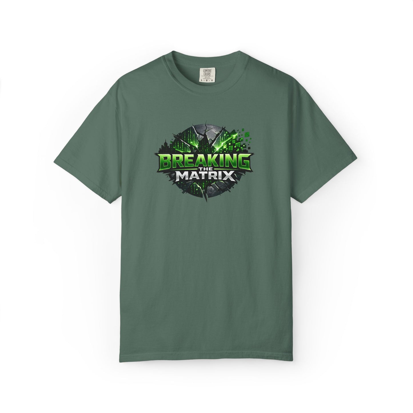 Breaking the Matrix T-Shirt — Sci‑Fi Gamer Graphic Tee