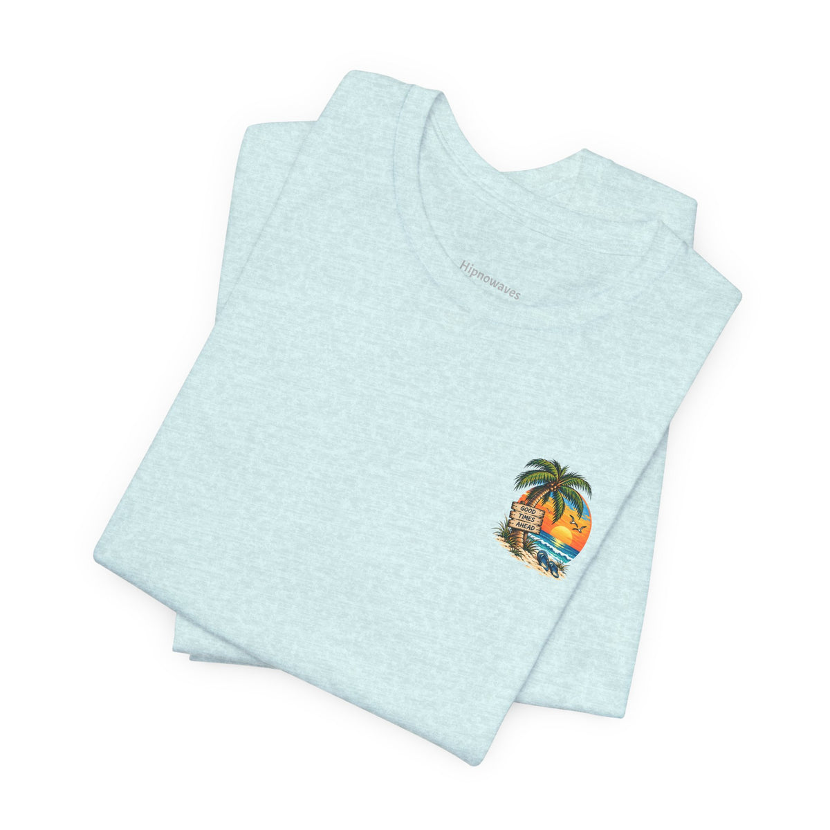Beach Sunset T‑Shirt — Relaxing Surf & Palm Graphic Tee