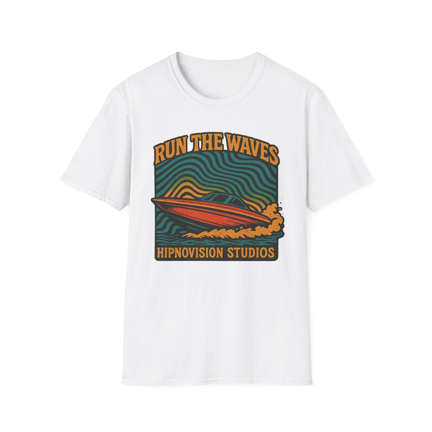 Wave Runner Unisex Softstyle T-Shirt