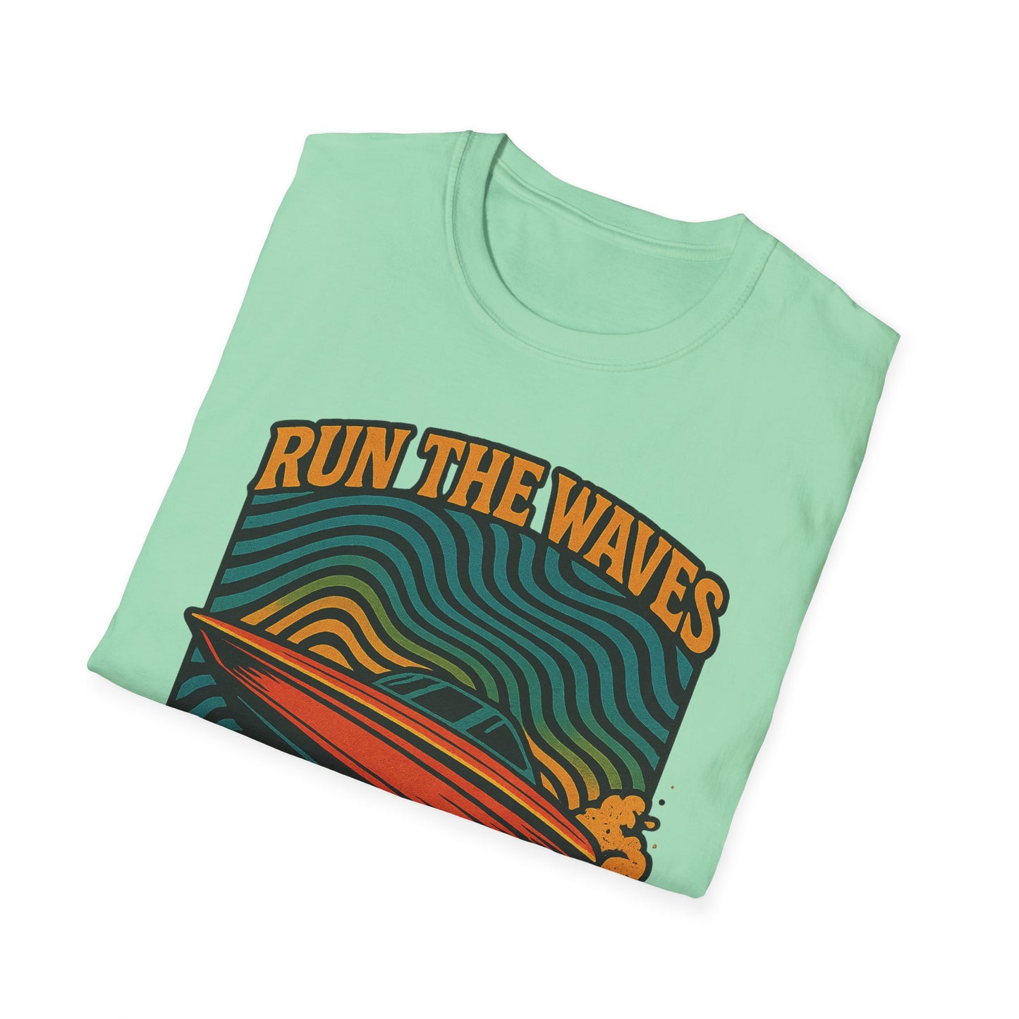 Wave Runner Unisex Softstyle T-Shirt