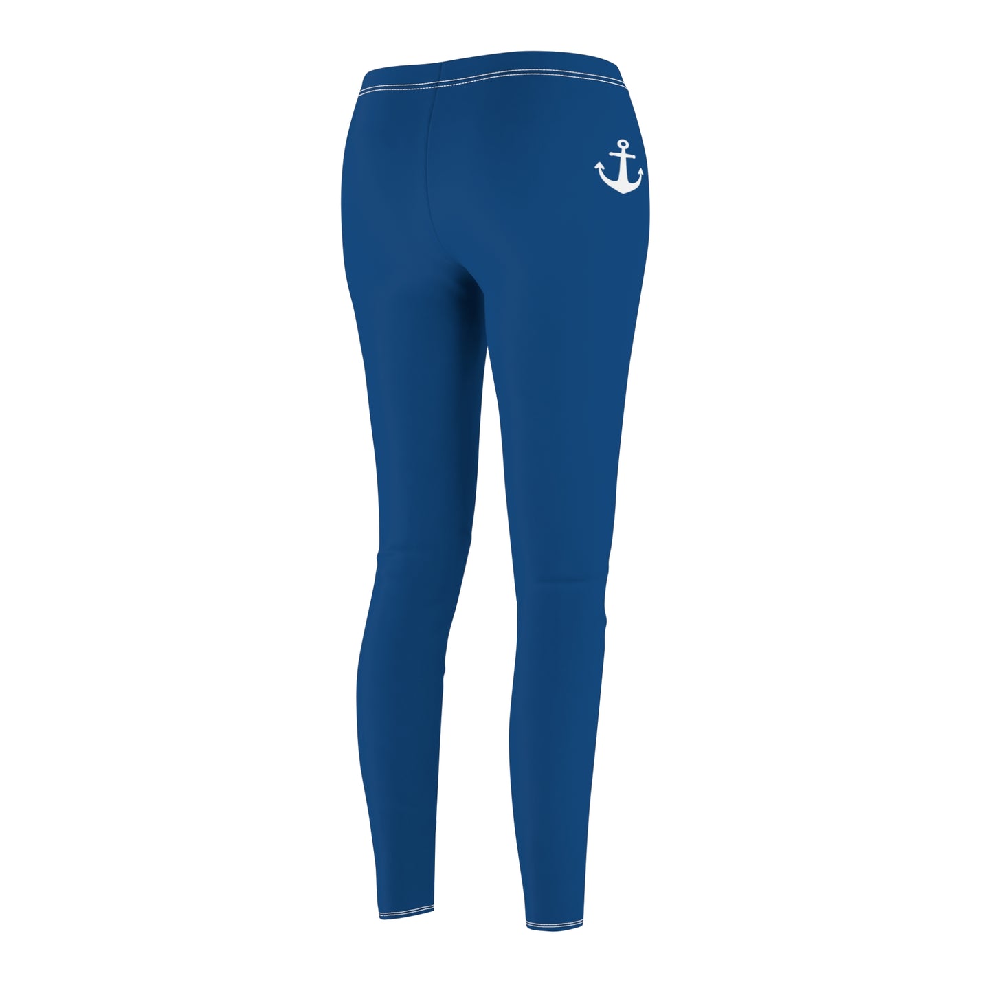 Nautical Anchor Print Women's Casual Leggings