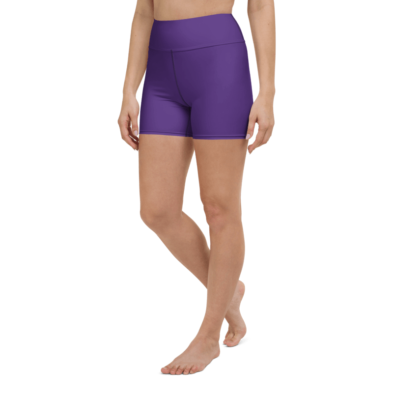 Purple Yoga Shorts