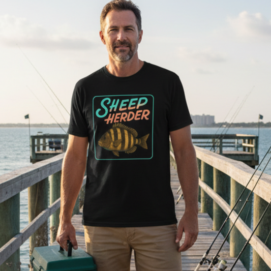 Sheep Hearder Unisex Softstyle T-Shirt