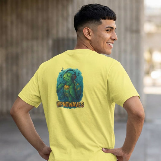 Cool Hip Hop Turtle T-Shirt, Unisex Softstyle Tee, Music Lover Gift, Casual Streetwear, Unique Graphic Shirt, Summer Fashion