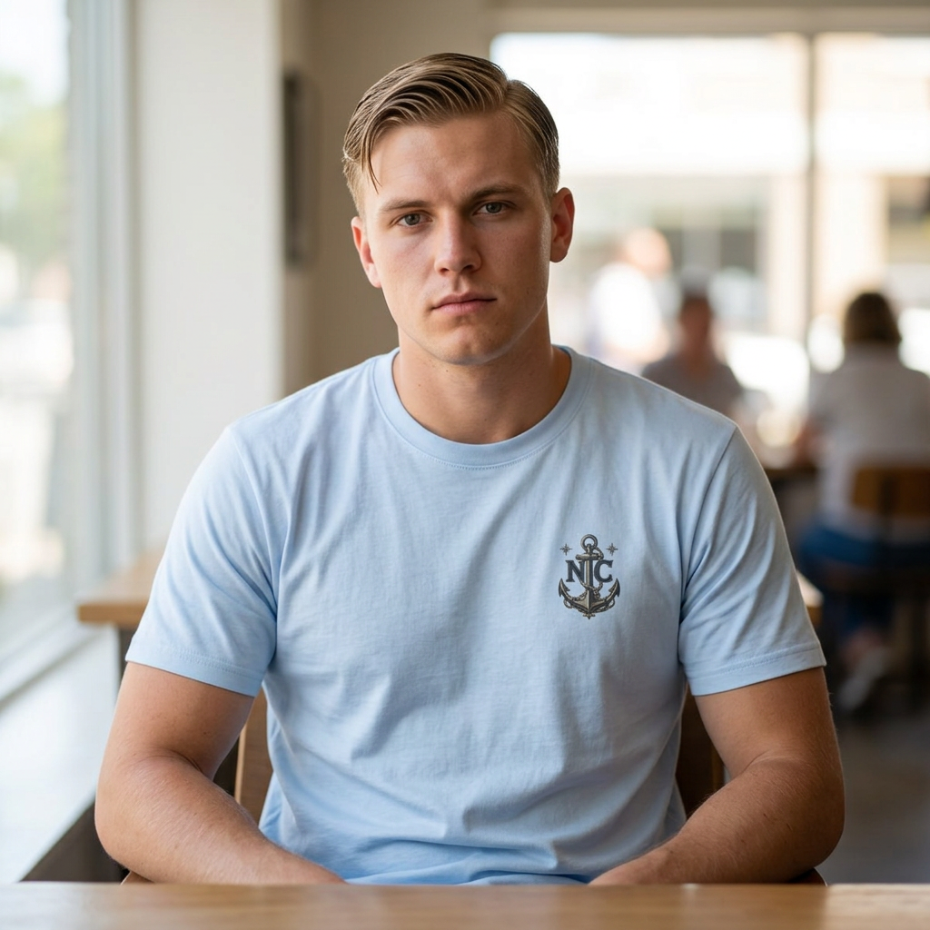 Outer Banks Nautical Anchor  T Shirt