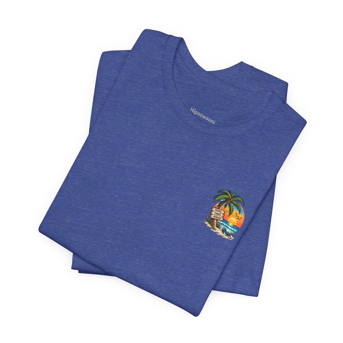 Beach Sunset T‑Shirt — Relaxing Surf & Palm Graphic Tee