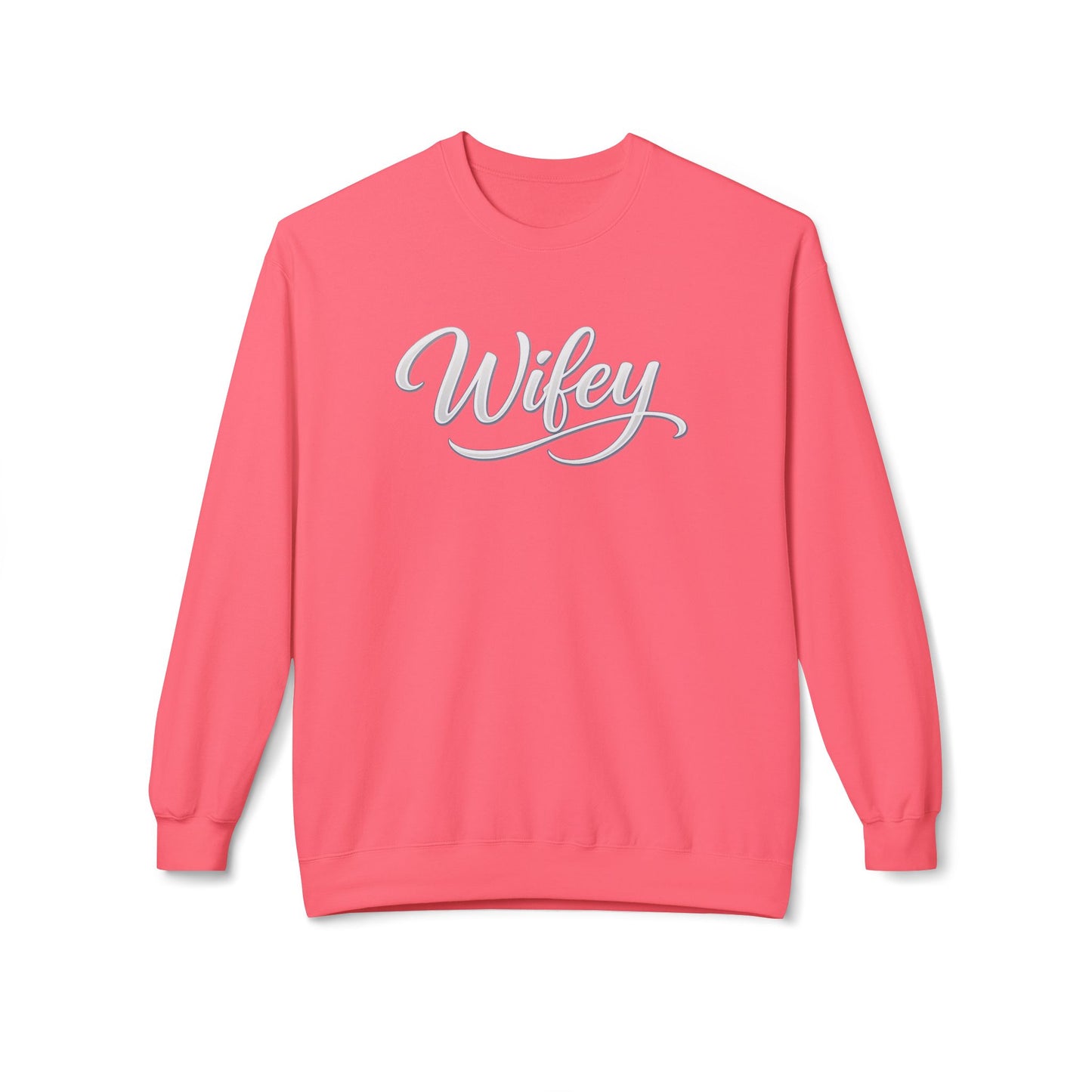 Wifey Crewneck Sweatshirt — Cozy Bridal Pullover for Newlyweds & Bachelorette Gifts