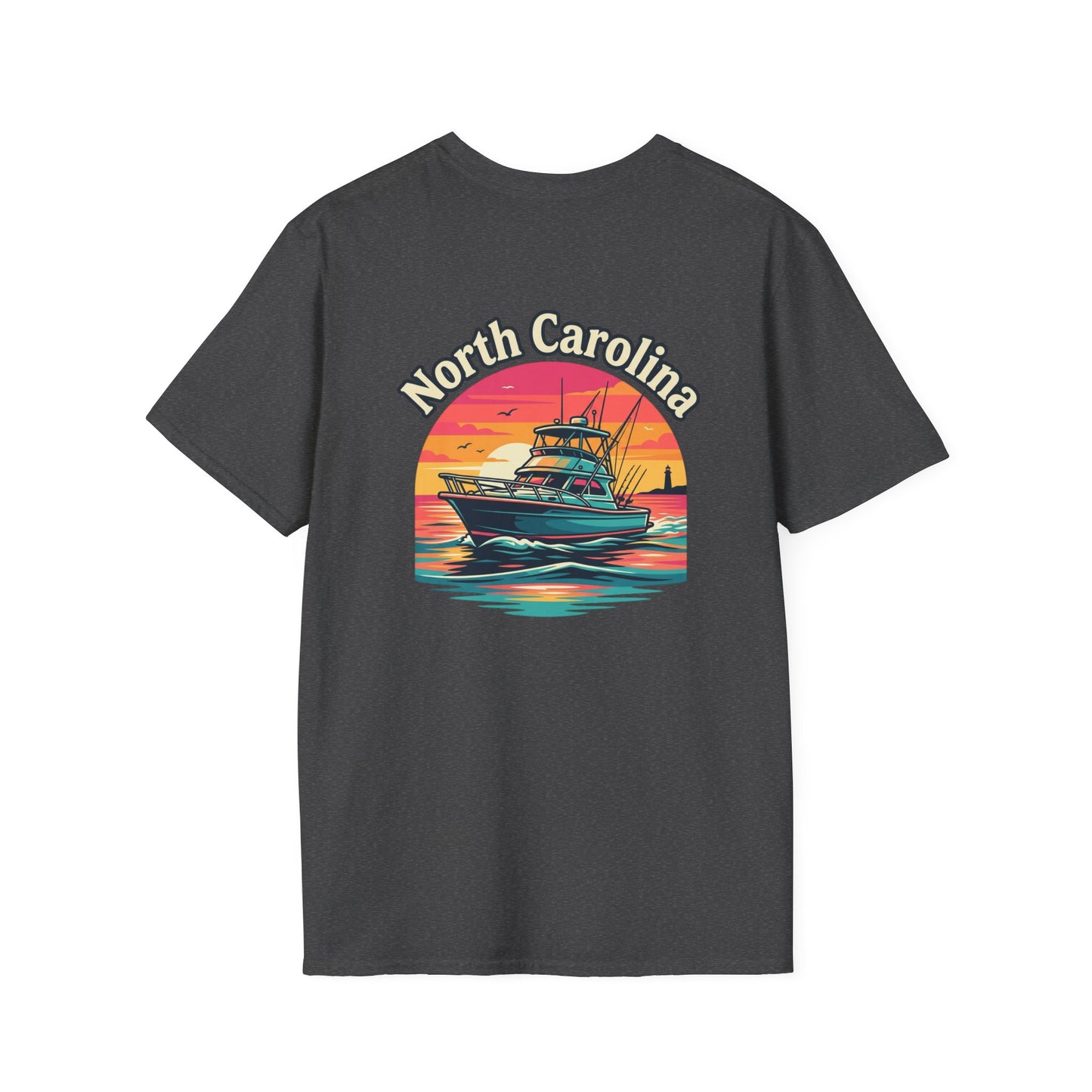 North Carolina Vintage Sunset Coastal Tee