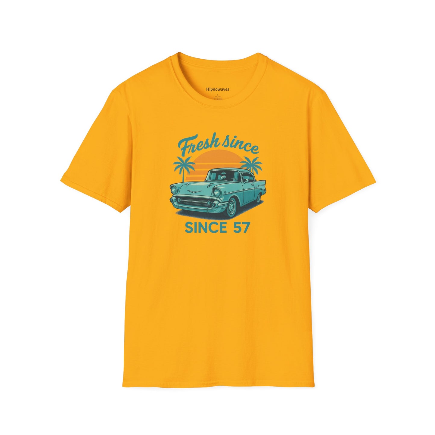 Fresh 57 Chevy Unisex Softstyle T-Shirt