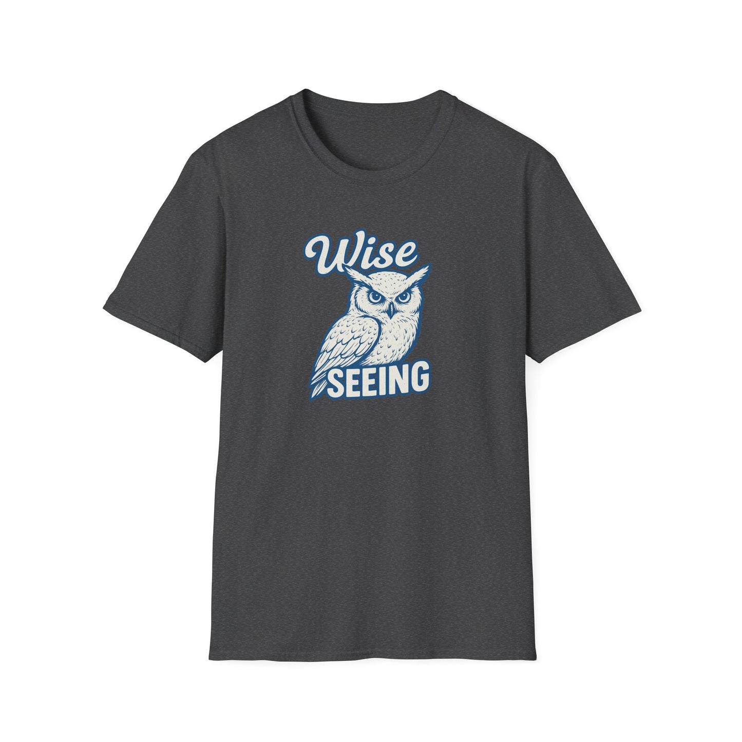 Wise Seeing Owl T-Shirt — Vintage Owl Graphic Tee