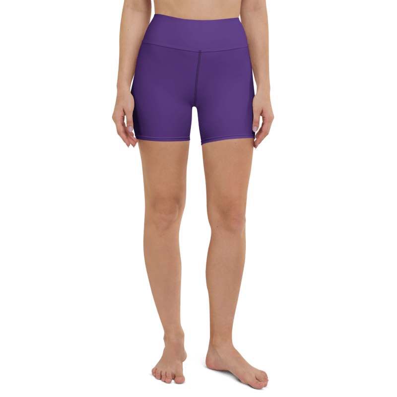 Purple Yoga Shorts