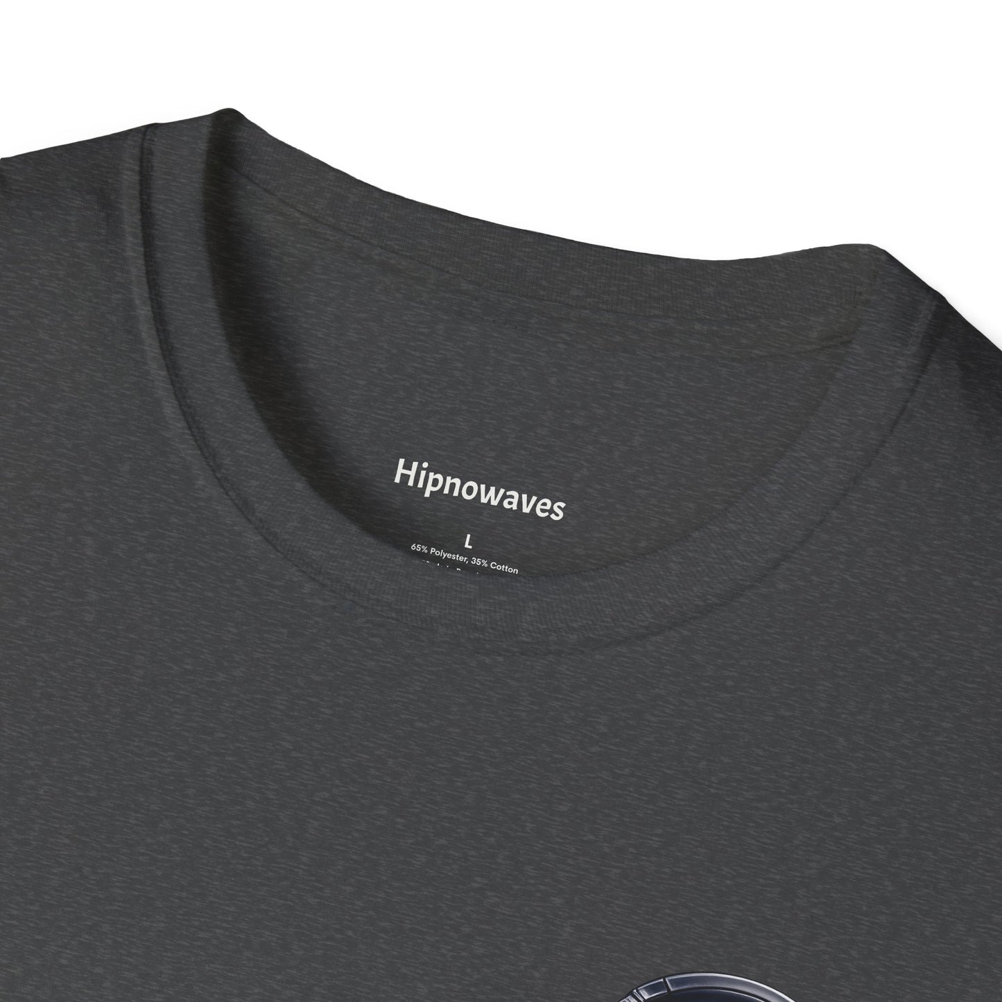 DJ Headphones Logo T‑Shirt — Minimal Electronic Music Tee