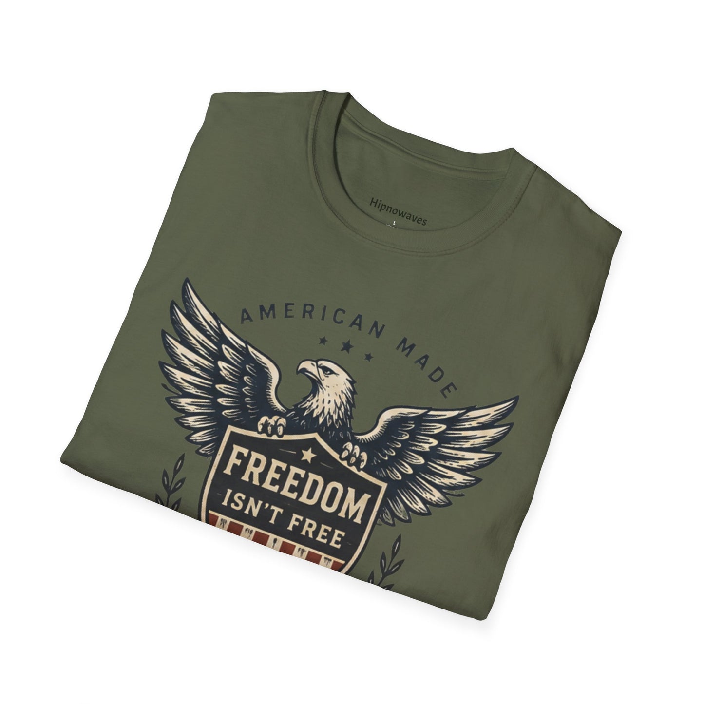 Freedom Isn't Free Eagle T-Shirt — Patriotic Eagle Graphic Tee
