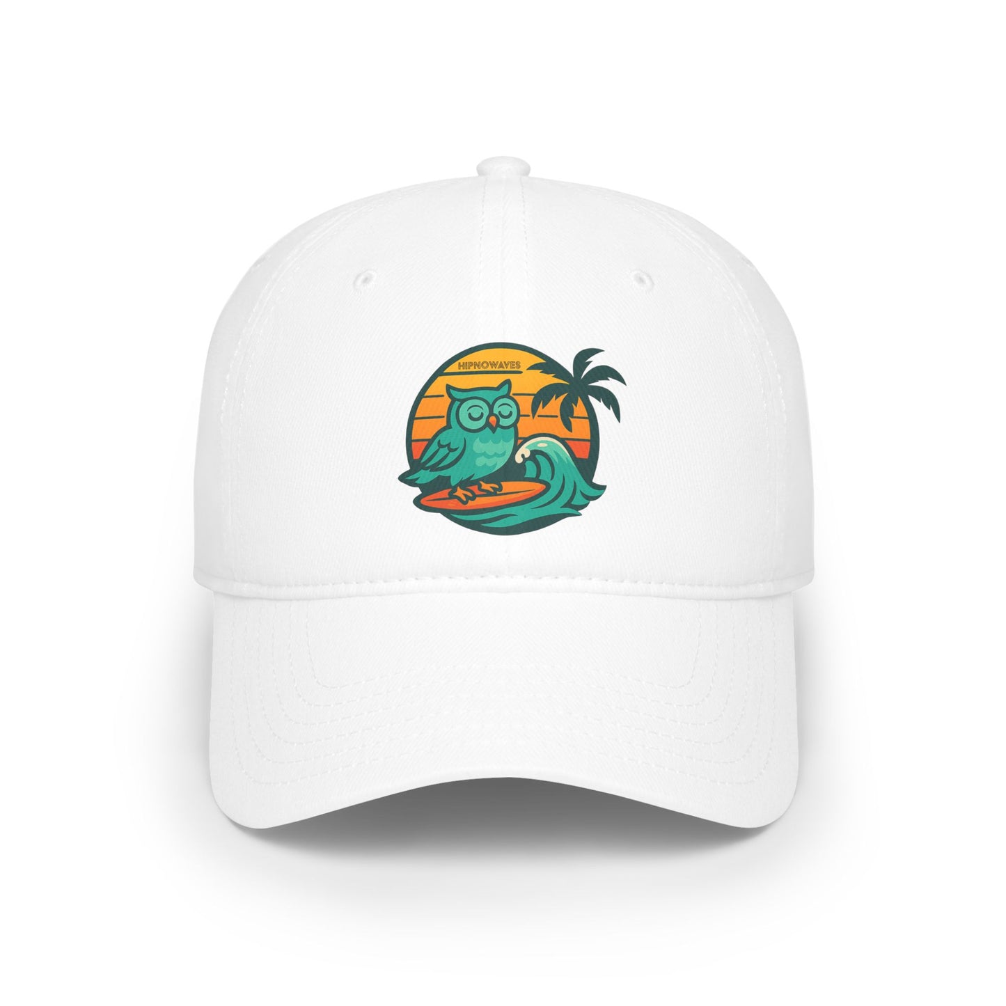 Tropical Owl Low Profile Baseball Cap