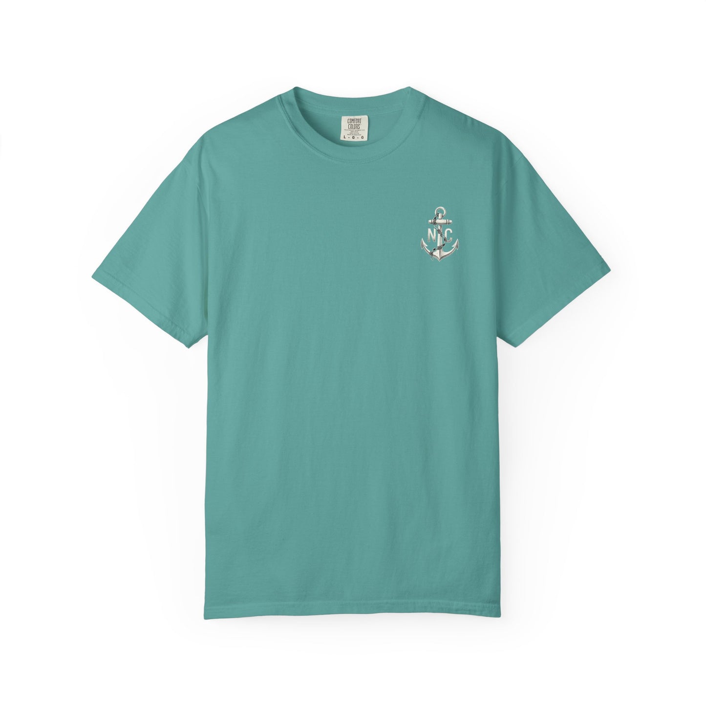 Surfboard Sunset Garment-Dyed T-Shirt — Coastal Surf Graphic Tee