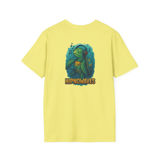 Cool Hip Hop Turtle T-Shirt, Unisex Softstyle Tee, Music Lover Gift, Casual Streetwear, Unique Graphic Shirt, Summer Fashion
