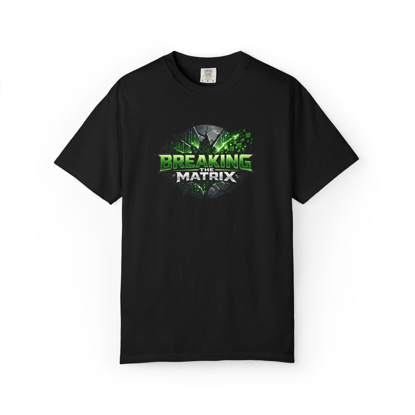 Breaking the Matrix T-Shirt — Sci‑Fi Gamer Graphic Tee
