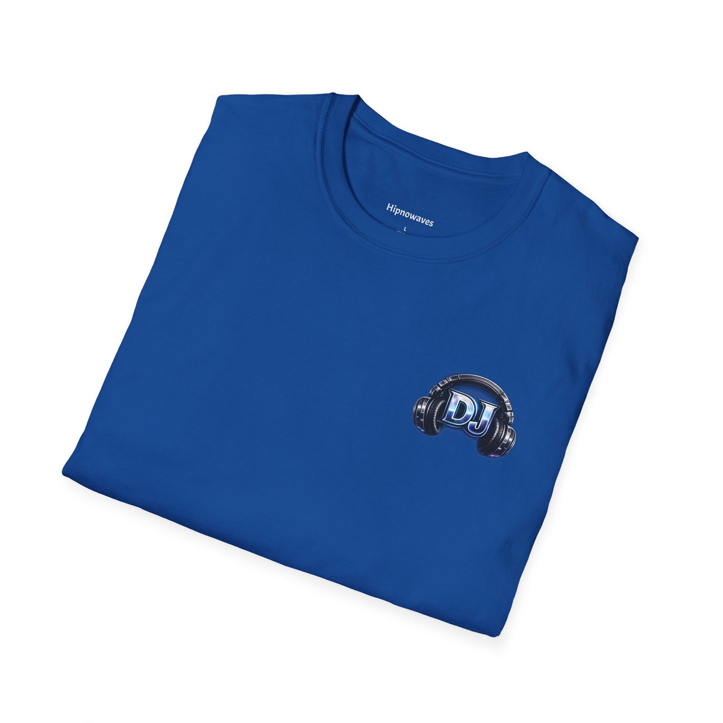 DJ Headphones Logo T‑Shirt — Minimal Electronic Music Tee