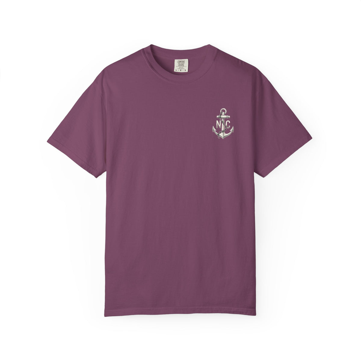 Carolina Golden Hour Anchor T-Shirt — Beach Sunset Graphic Tee