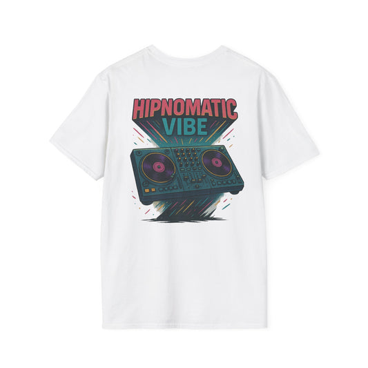 Hipnomatic Vibe Unisex T-Shirt, DJ Shirt, Music Lover Tee, Festival Apparel, Comfortable Casual Wear, Gift for Him/Her