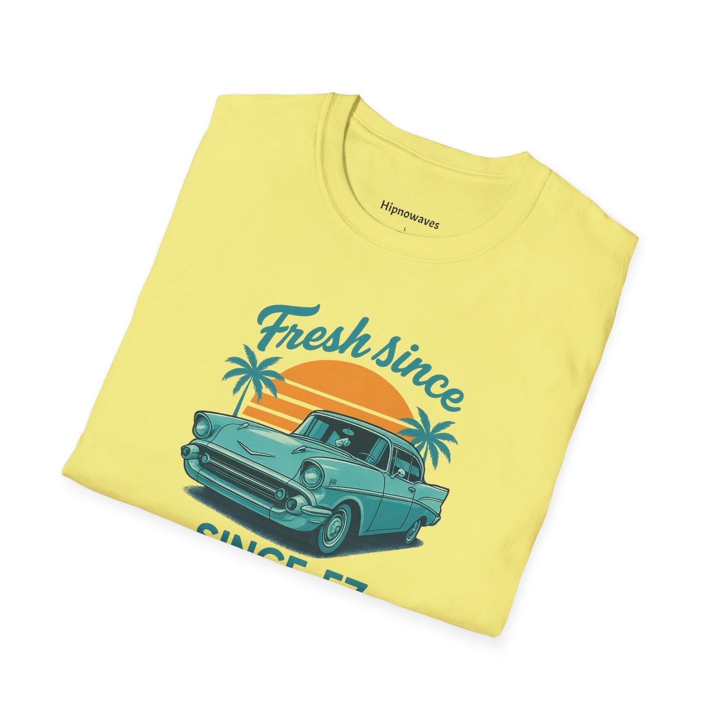 Fresh 57 Chevy Unisex Softstyle T-Shirt