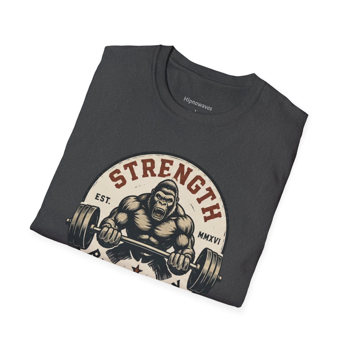 Strength Training Graphic T-Shirt — Gym & Fitness Tee