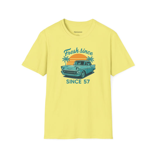 Fresh 57 Chevy Unisex Softstyle T-Shirt