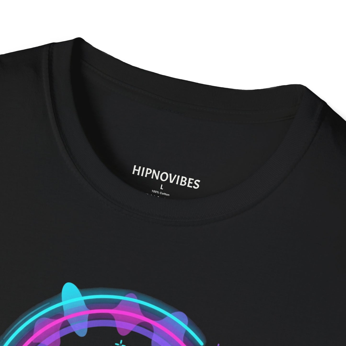 DJ Turntable T-Shirt — Eat, Sleep, DJ, Repeat Neon Electronic Music Tee