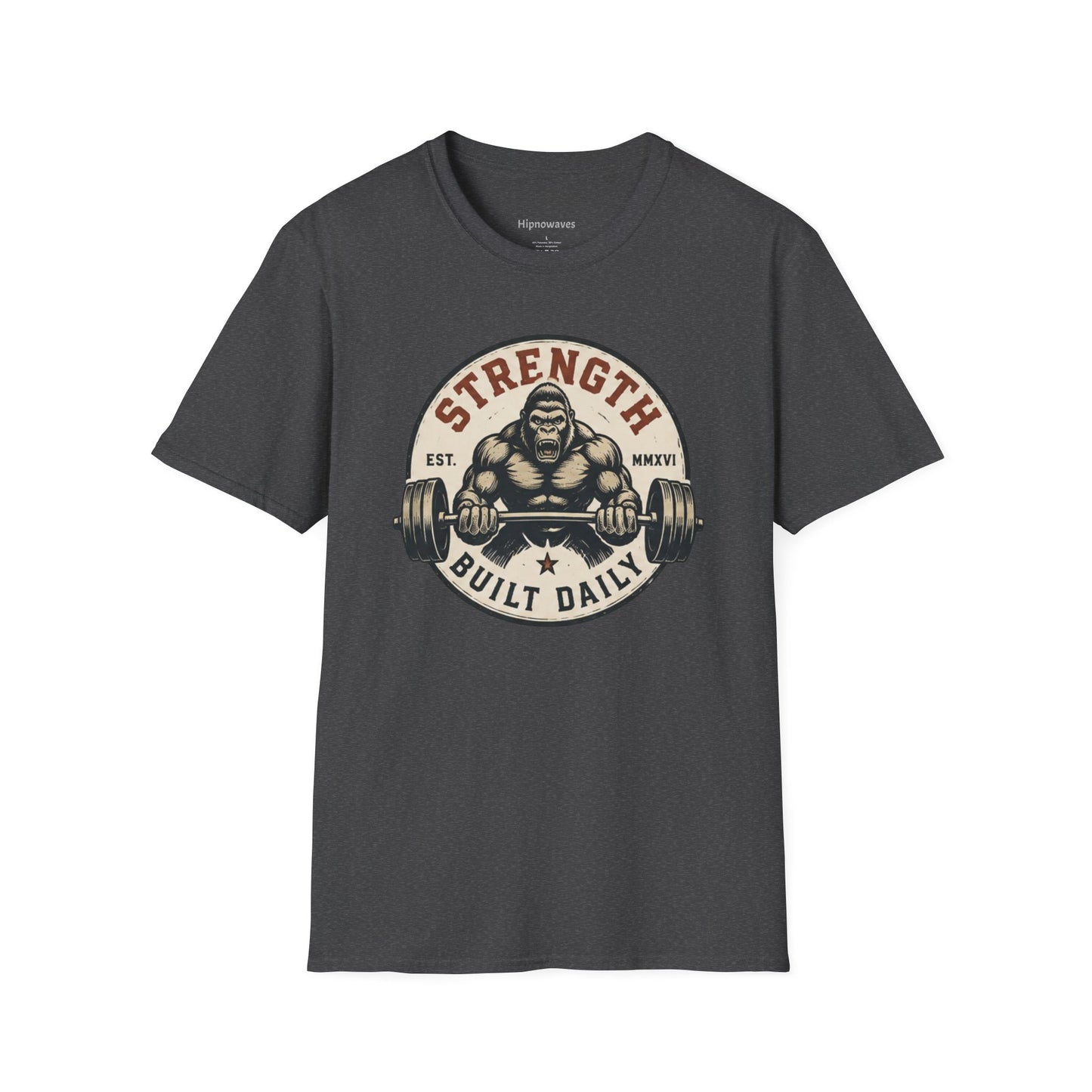 Strength Training Graphic T-Shirt — Gym & Fitness Tee