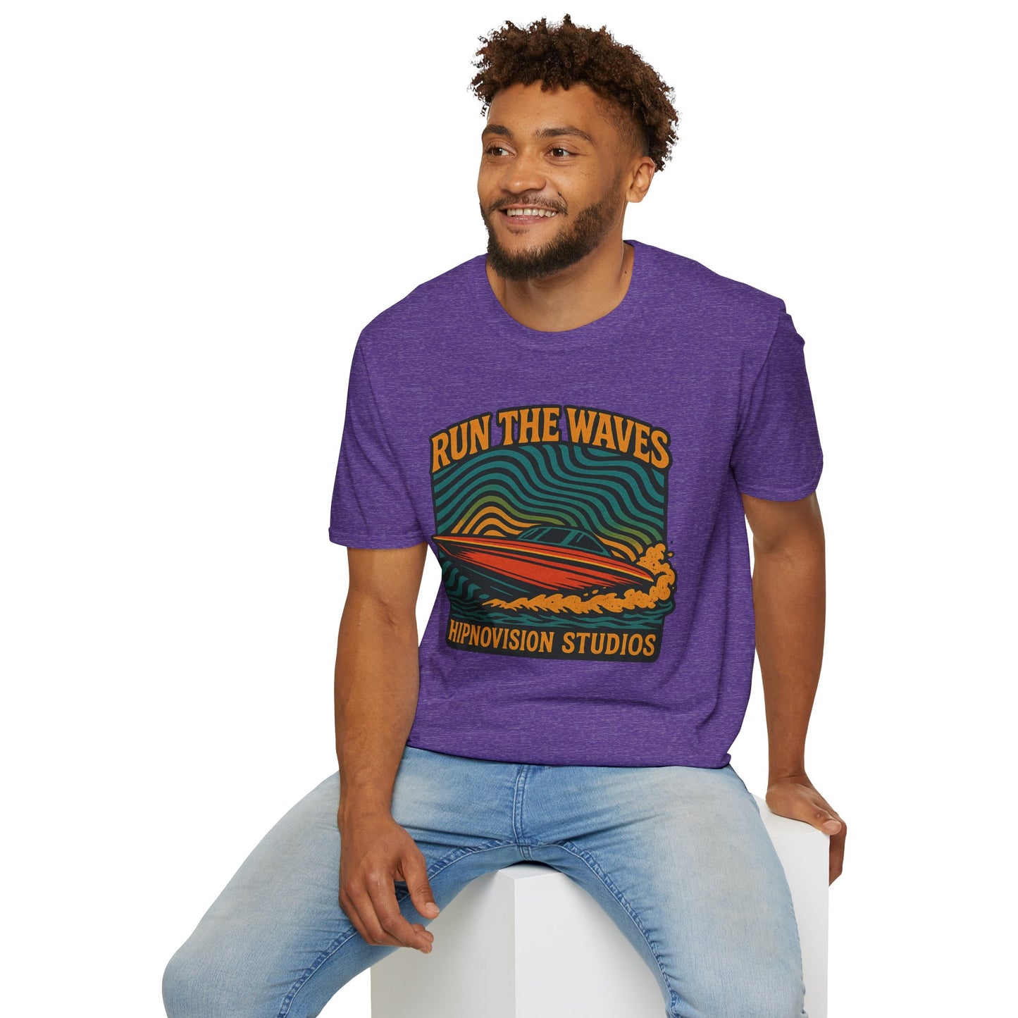 Wave Runner Unisex Softstyle T-Shirt