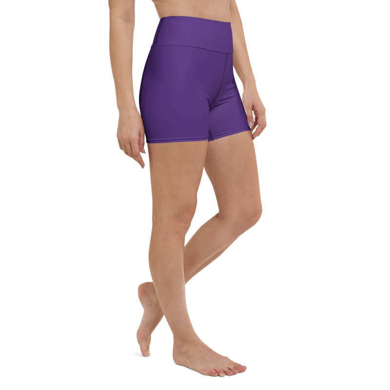 Purple Yoga Shorts