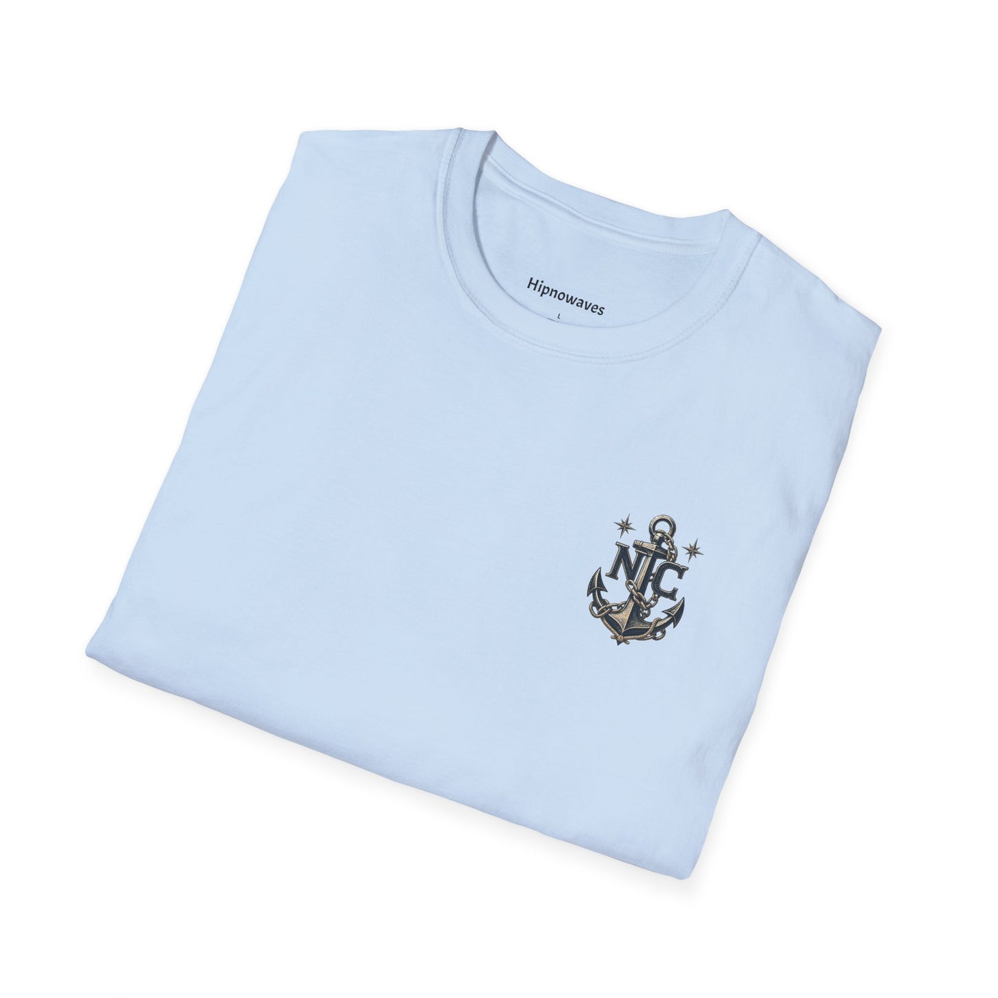 Sun Kissed T-Shirt — Nautical 'NC' Chest Logo