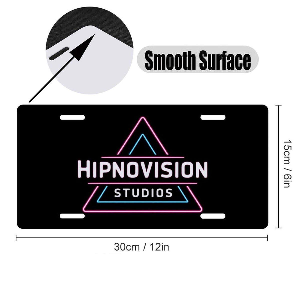 Car License Plate-11.8”x5.9”